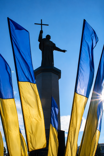 Покладання квітів у Саксаганському районі з нагоди Дня Української Державності