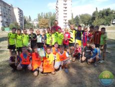 Районні змагання з футболу «Осінні зірочки» на призи міської газети «Червоний гірник» серед учнів закладів освіти 2005 р. н.