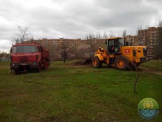 Суботник з благоустрою району до Дня довкілля