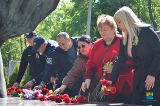Проведення у Саксаганському районі Дня пам’яті та примирення, Дня перемоги над нацизмом у Другій світовій війні