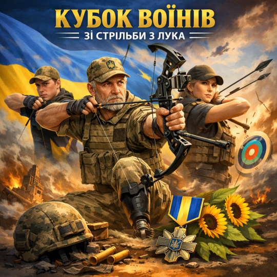 Щодо проведення Кубку Воїнів зі стрільби з лука