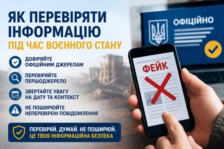 Як перевіряти інформацію під час воєнного стану.