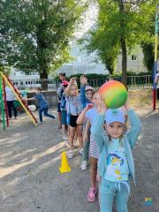 Літнє дозвілля дітей в Саксаганському районі