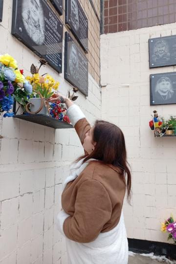 Вшанування пам’яті загиблих захисників з нагоди Дня Соборності України.