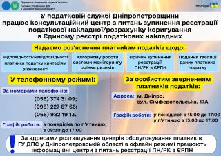 Головне управління ДПС у Дніпропетровській області (Криворізький район)