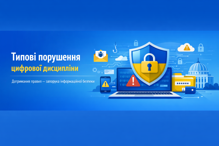 Типові порушення цифрової дисципліни.