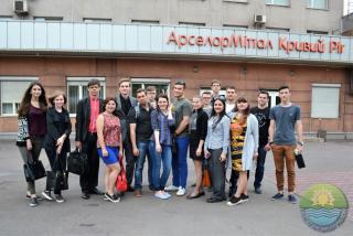 Саксаганський молодіжний виконком долучився до екскурсії у музей ПАТ «АрселорМіттал Кривий Ріг»