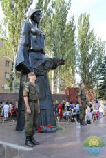 Відбувся мітинг-реквієм, присвячений Дню скорботи і вшанування пам`яті жертв війни в Україні